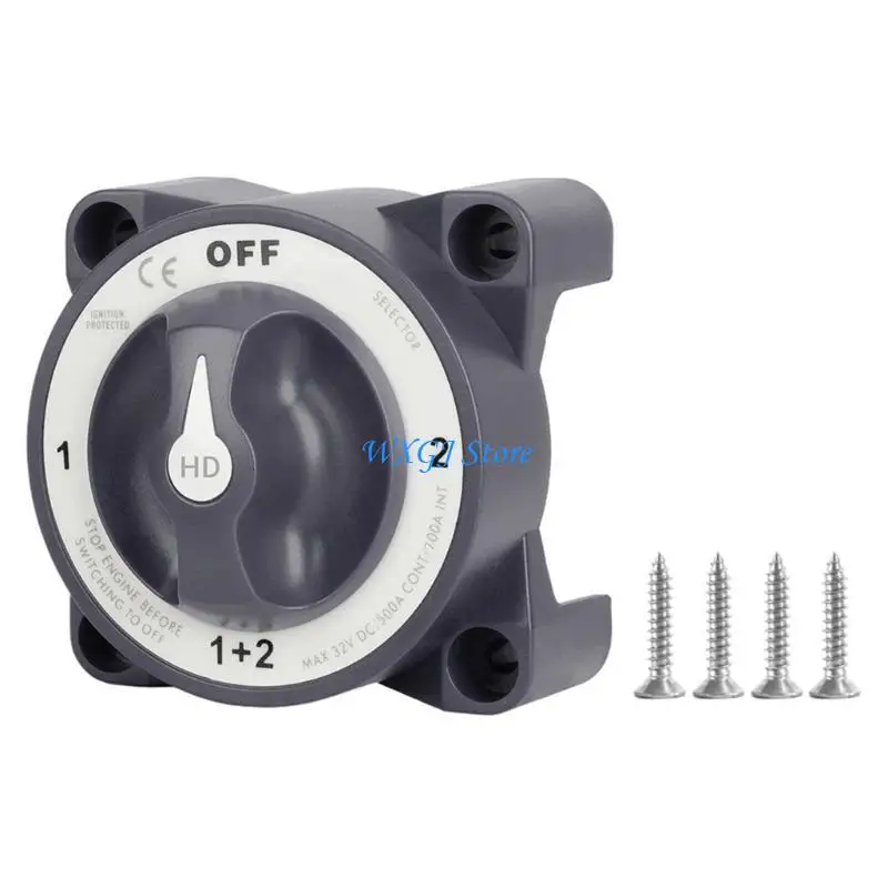 37JE Upgraded Battery Switches Waterproof Power Control Solution Power Management