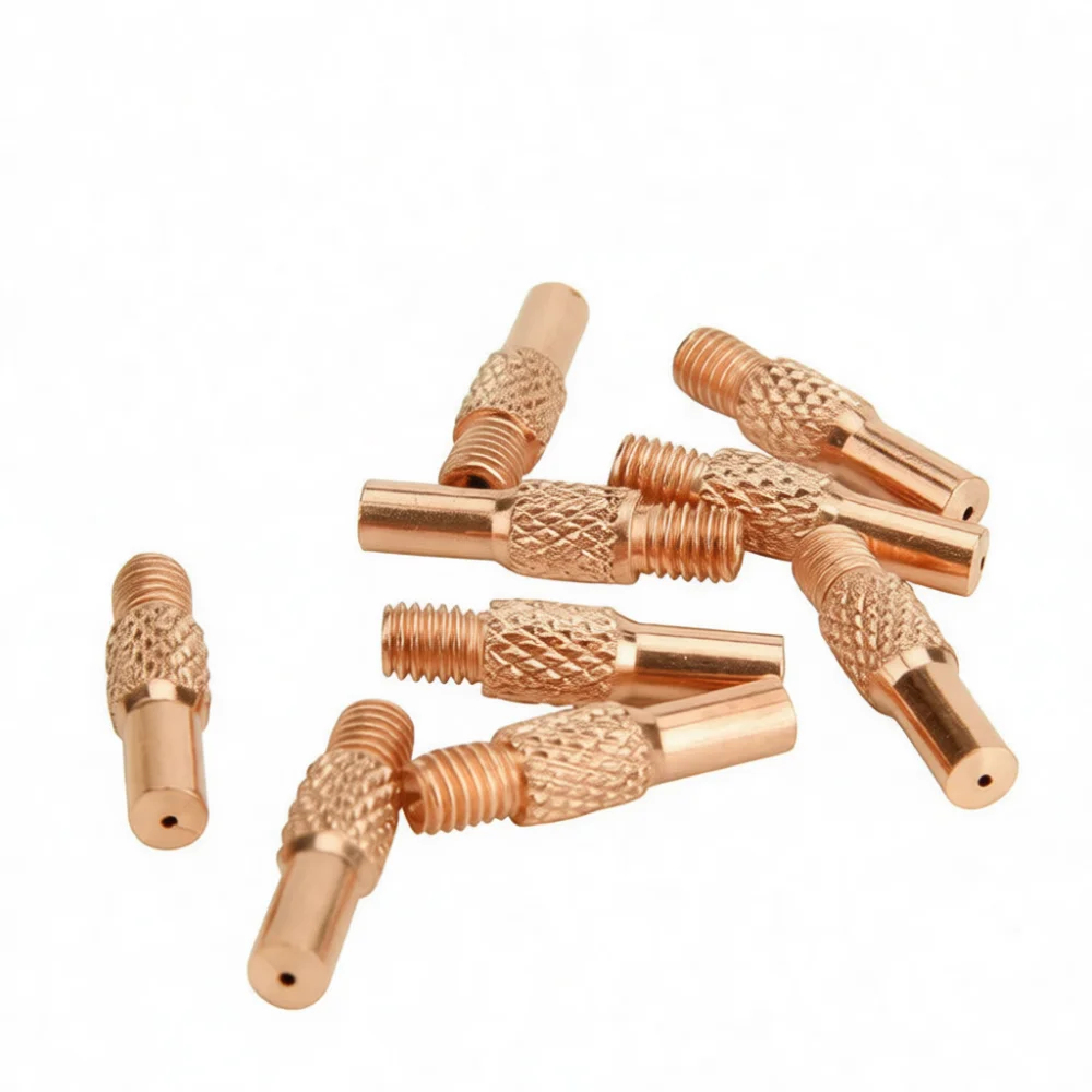 Premium Welding Parts For NBC200 Push Pull Torch Set Replacement Nozzle Tip Neck Feeder Wheel Gear Consumables