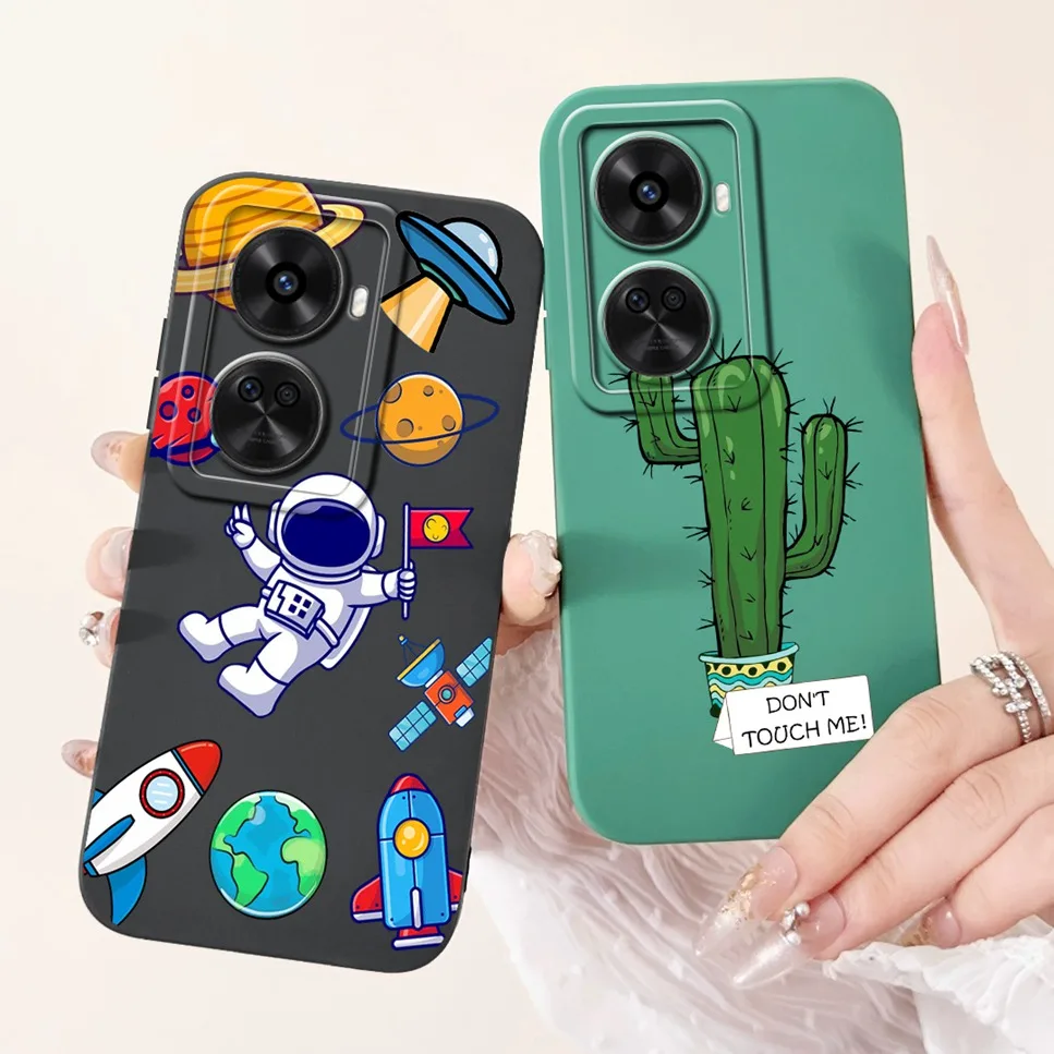For Huawei nova 11 SE Case Dinosaur Astronaut Cartoon Print Soft Silicon Cover For Huawei Nova 11SE 12 SE 6.67\