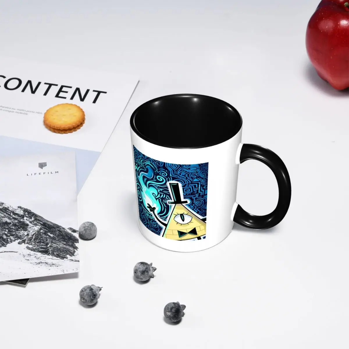 Cartoon Gravitys Falls Mug Funny Ceramic Coffee Cups Tea Mugs Milk Cup Drinkware Gift for Woman Man