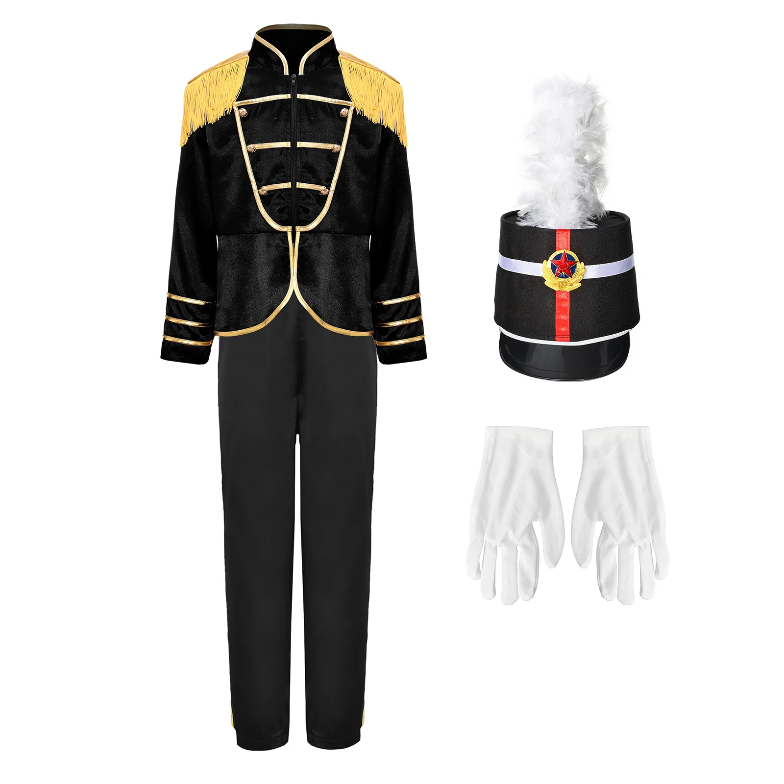 Uniforme majorette infantil para banda y desfiles - imagen 4