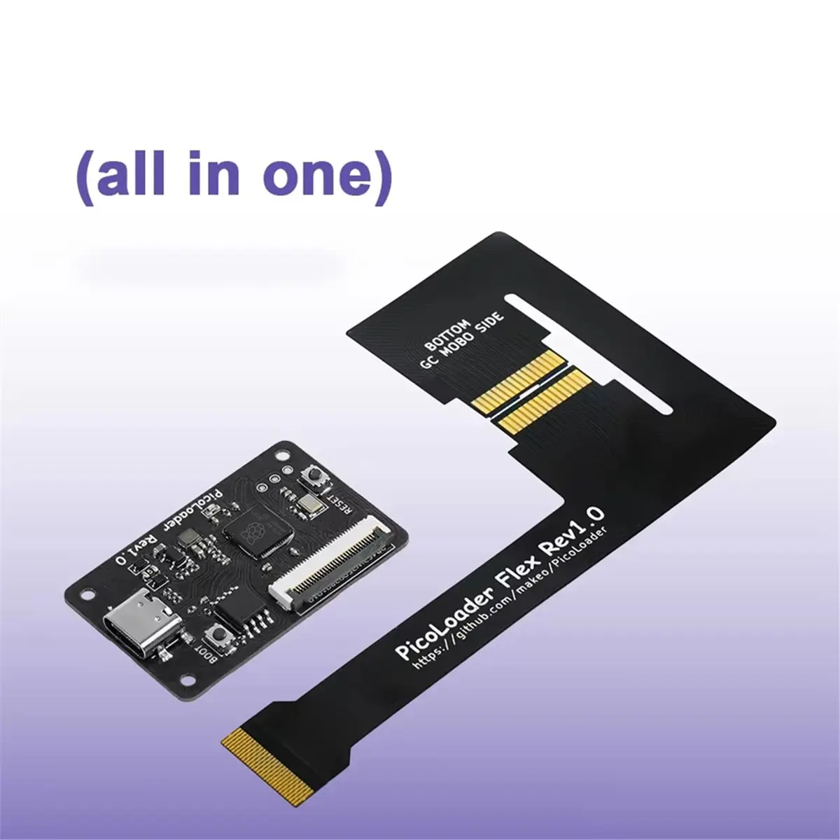 L73A NEW RP2040 PicoLoader V1.0 Flex Cable No-Solder Design Compatible GC2SD SDGecko for Game Console B