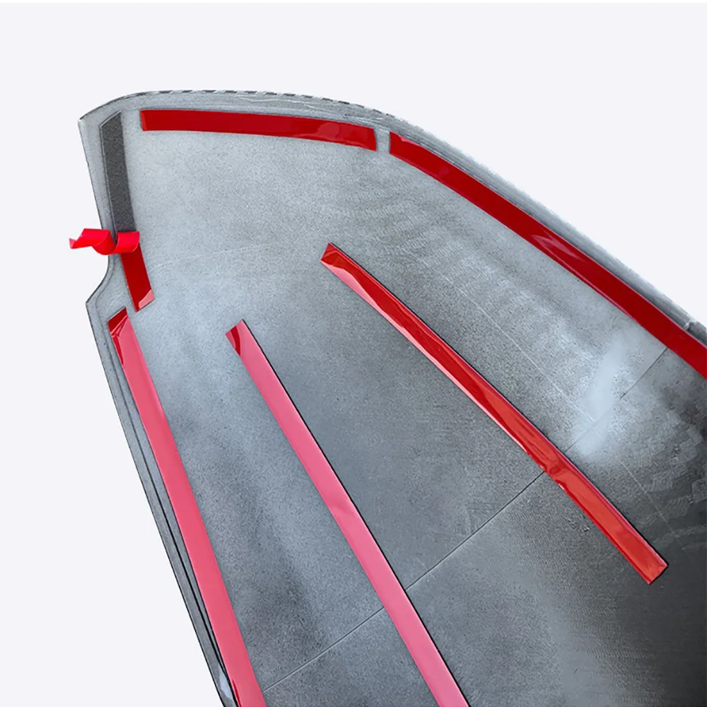Suitable for ideal L8/L9 rearview mirror cover modification reverse mirror cover shell black warrior accessory decoration image 5