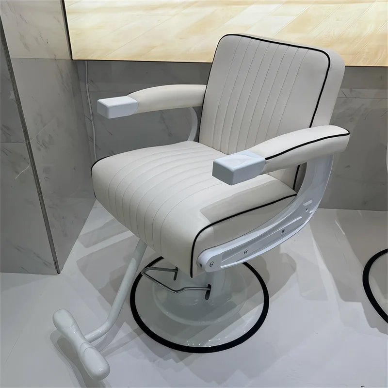 

High-end barber shop chair Hair salon special hair cutting chair Internet celebrity perm and dyeing chair Simple modern