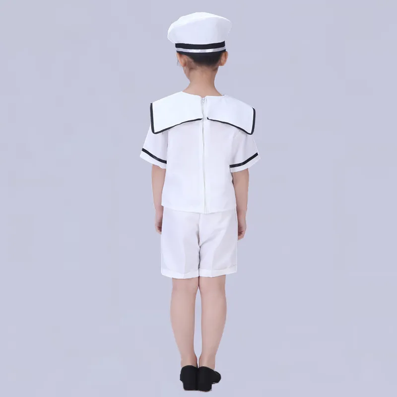 Children\'s Little Navy Dance Costume for Chorus Performance Cosplay Costumes Anime Cosplay