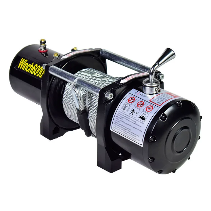 on big sale  high quality 12V 24V DC Capstan Small Electric  3000lbs Winch for sale