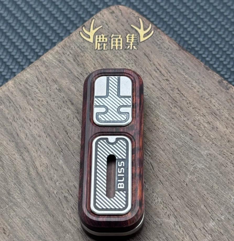 Used EDC Nayici&GD rubber Wood fidget slider decompression toy