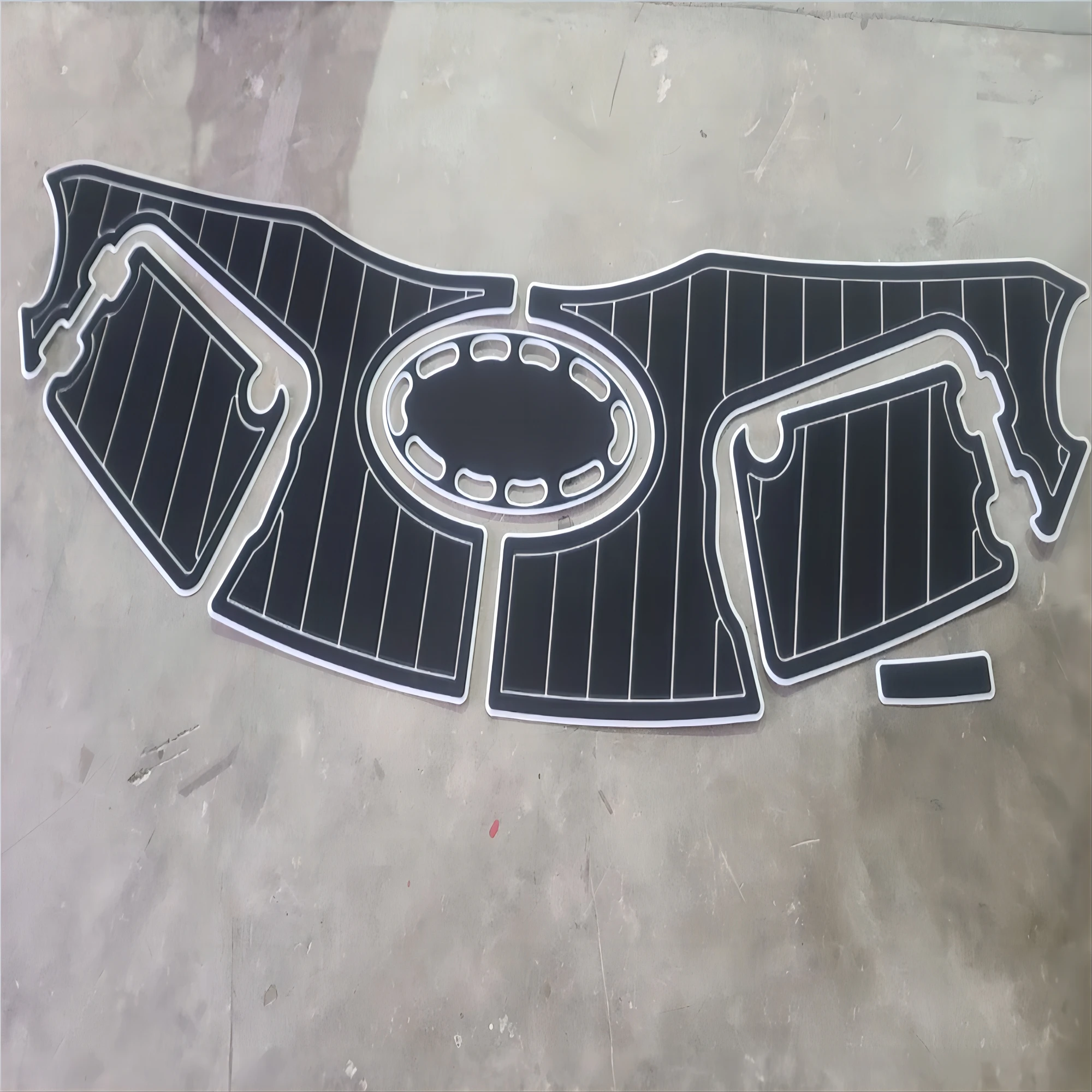 

2007 Chaparral 256 SSI Подушка на платформе для плавания Лодка из пены EVA из тикового дерева Накладка для пола Коврик в стиле SeaDek Самоклеящийся vcnhdfrterth