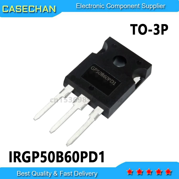 10PCS  IRGP50B60PD1  IRGP50B60 GP50B60PD1  50B60 TO-3P