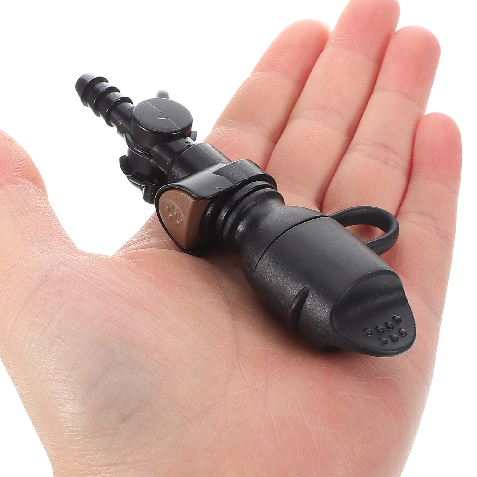Replacement Hydration Bladder Mouthpiece with High-Flow Antifreeze Valve Dust Cover for Backpacking Running Biking Portable
