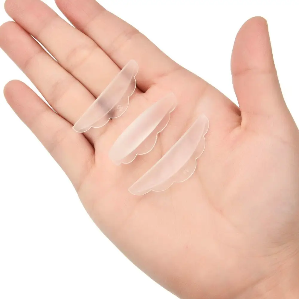 10Pcs Silicone Eyelash Perming Pads Eyelash Extension Reusable Eyelash Shims Lamination Pad Eyelashes Perming Curler Rods