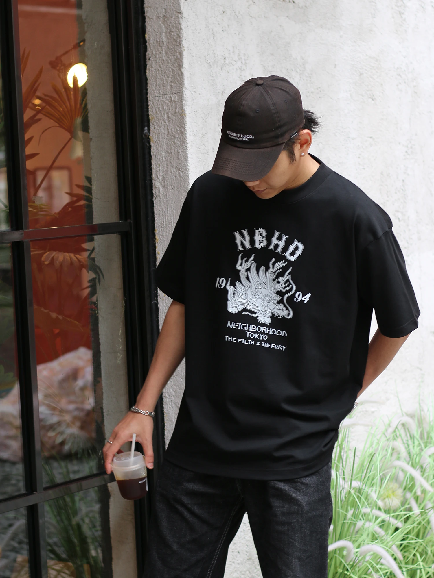 Trendy Loose Fit Cotton Short Sleeve T-Shirt round Neck Print Design Casual Versatile Men's Summer Top Quality Fabric