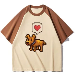 Stardew Valley t shirt female University Retro Grunge Psychedelic Graphic t shirt Pop Culture Classic hip hop kawaii