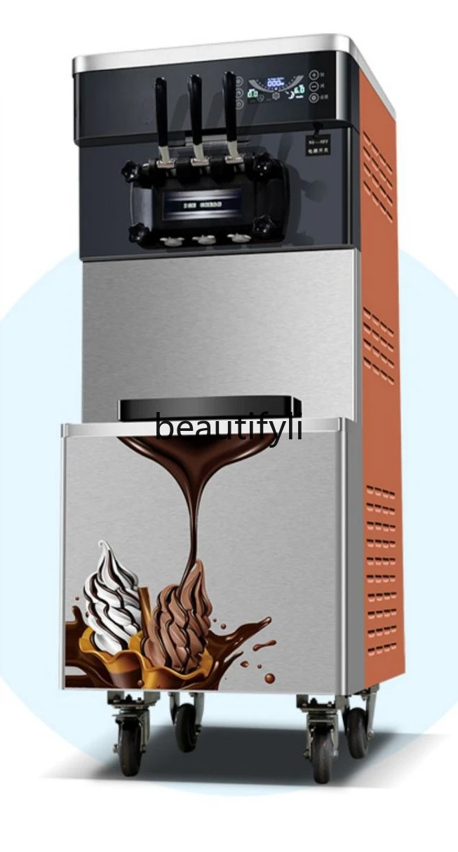 

Commercial ice cream machine, ice cream machine vertical automatic, cone soft ice cream, local tyrant gold
