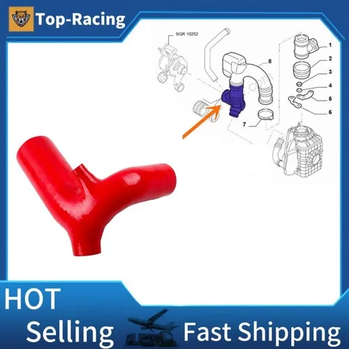 

Для Alfa Romeo 156 1.9 JTD: силиконовый патрубок воздуховода от воздушного фильтра к турбонаддуву, трубка радиатора F1003459 55181972 60630540