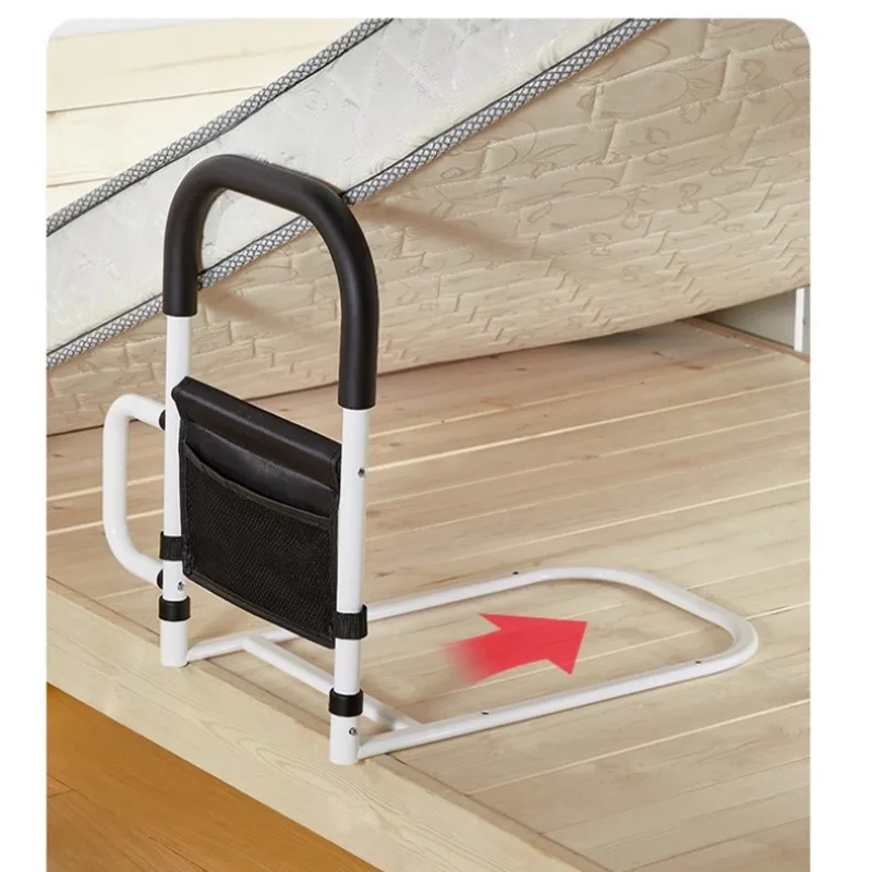 Elderly Safe Standing Handrail, Grab Rail, Getting Up Assist, Bed Railing, Assist Rack, Age-Friendly Bedside Handrail