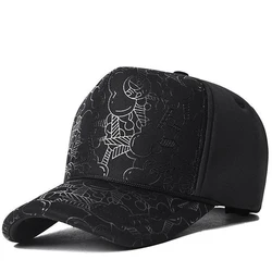 High top hat fall and winter of male high hat popular logo face small baseball cap round face is prevented bask in large cap