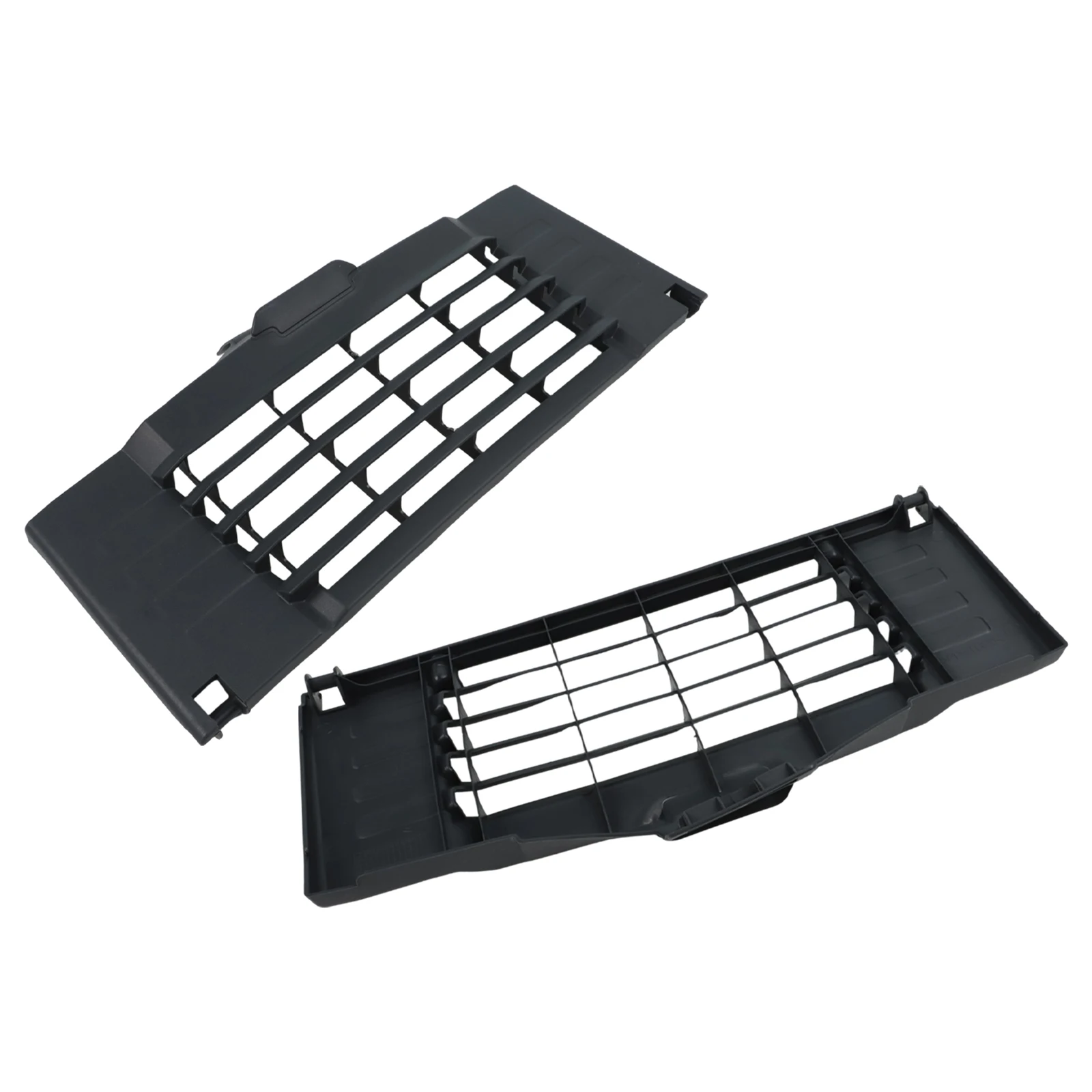 

Black Car Seat Vent Cover Seat Ventilation Trim Non-deformable Material Quick Installation Waterproof Construction