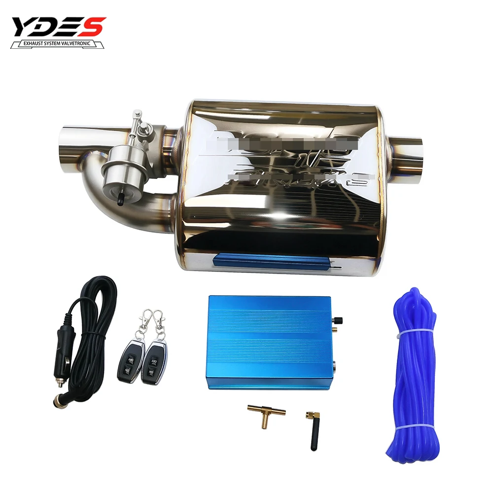 Valvedrum Valvetronic Exhaust with Remote Control Valved Muffler for Borla Remus Magnaflow Standard 2inch/2.5inch/3in IN STOCK