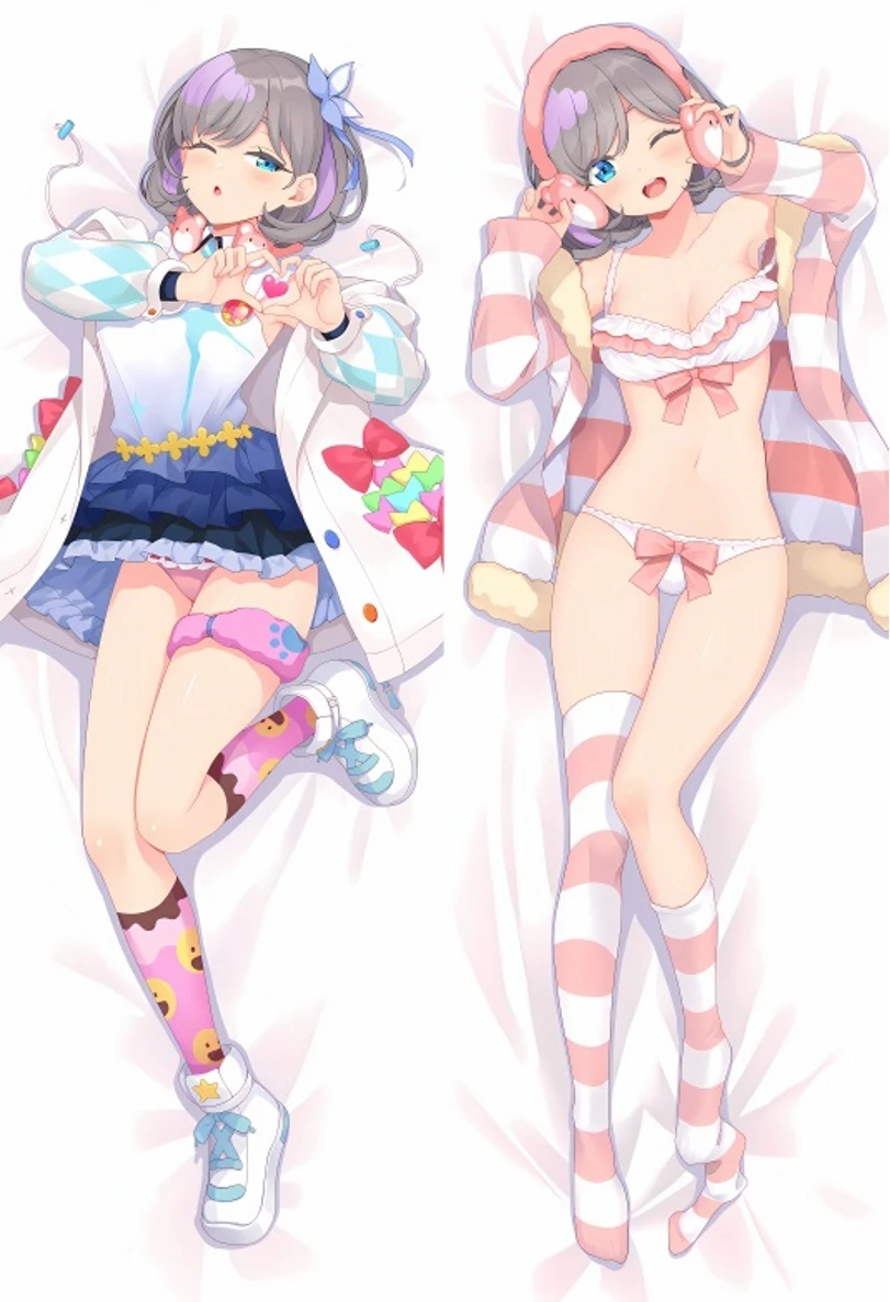 Anime Cartoons Love Tang Keke Cosplay Dakimakura federa per cuscino Anime che abbraccia il corpo Prop