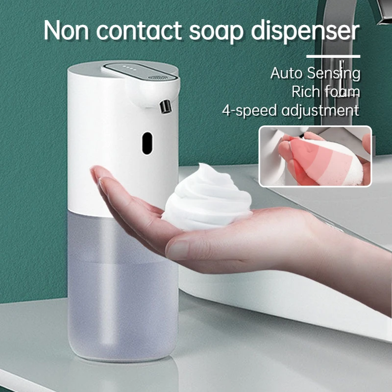 

Автоматический индукционный бесконтактный водонепроницаемый дозатор мыла, настенный/настольный, двойного назначения, умный бытовой пенообразующий очиститель для телефонов