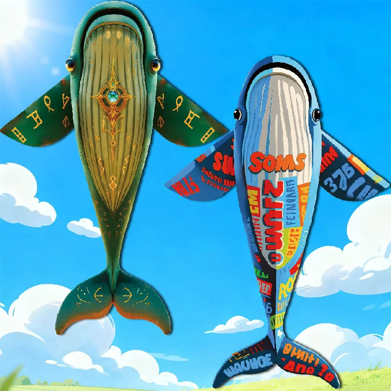 Shark kite flying adults kites Outdoor play toys steering kite nylon 3d kite professional wind animal kites outdoor games Fabric