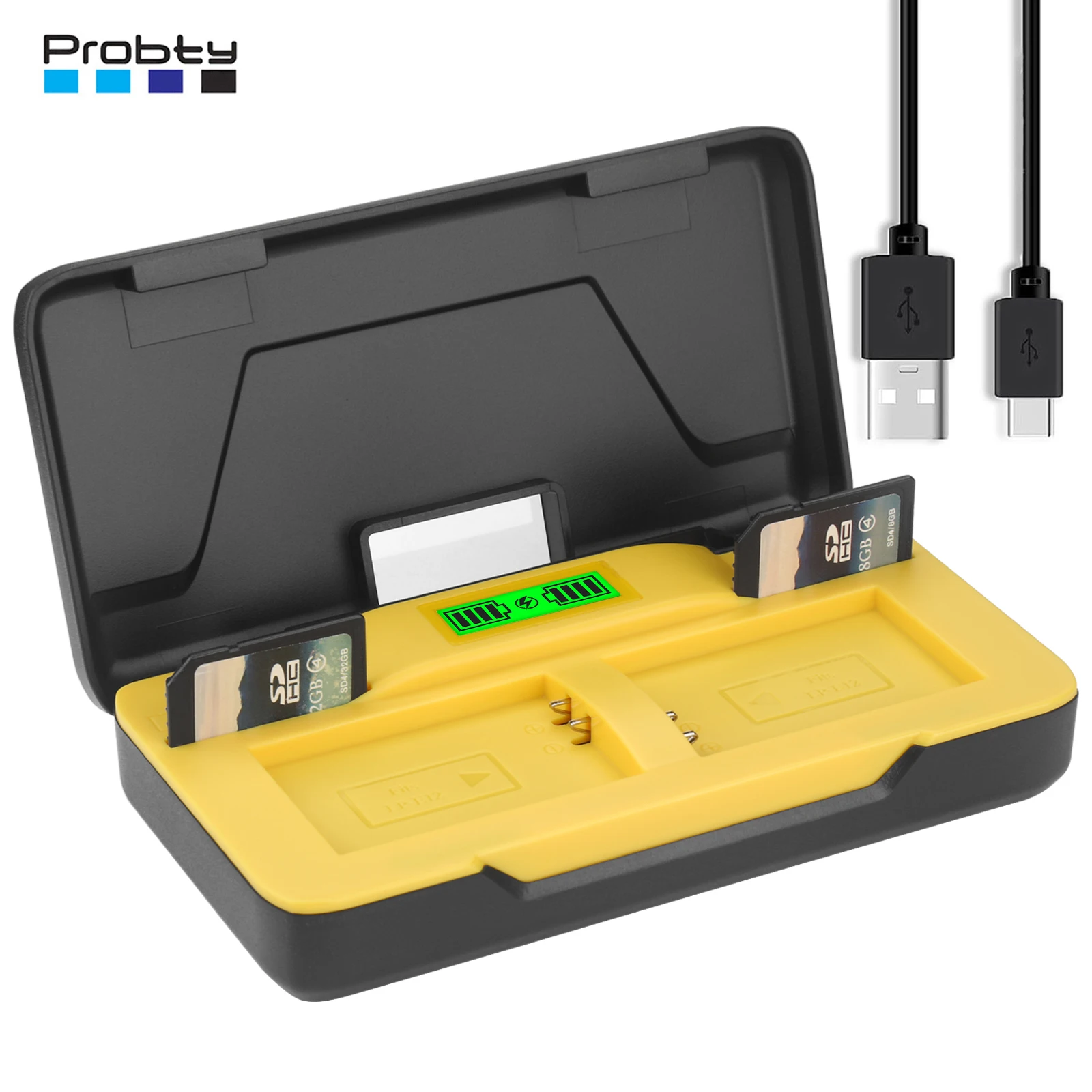 LP-E12 LP E12 Battery Charger for Canon EOS M50, M50 Mark II, M, M2, M10, M100, M200, Rebel SL1, PowerShot SX70 HS