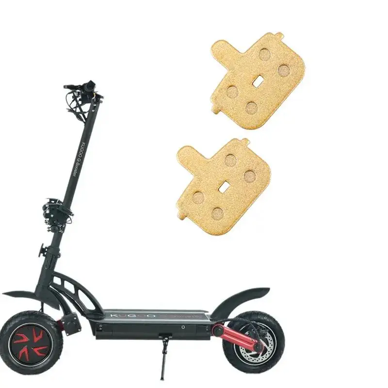 Full-metallic Disc Brake Pads Scooter Caliper Pads For TONGLI Kugoo G-booster Scooter FOREVER Bicycle Replacements Parts 1 Pair