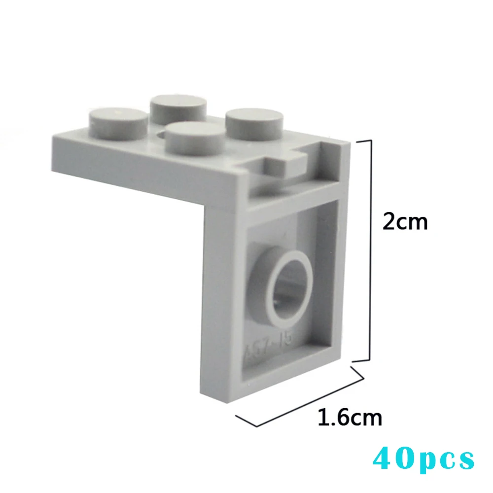 40 pçs 2x2 pontos figuras suporte base placa de parede diy moc vitrine suporte blocos de construção 3956 crianças brinquedos presentes natal