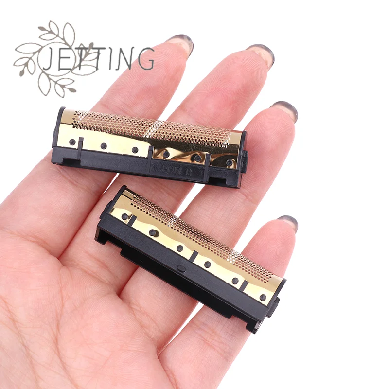 حار 1 زوج الأصلي شفرات الحلاقة الكهربائية الذهبي احباط القاطع رئيس ل KM-2026 شفرات الحلاقة العائمة