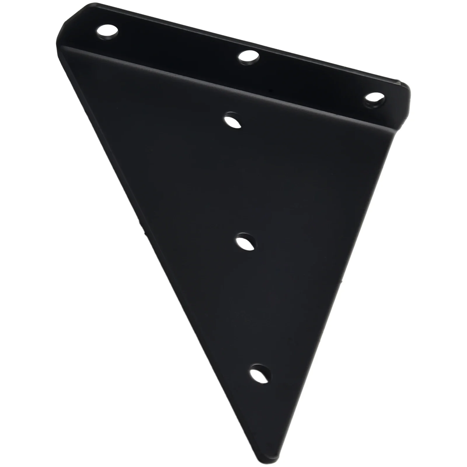 Suporte triangular de parede, prateleira, suporte de perna tripla, ângulo reto, partição fixa, móveis de mesa de ferro