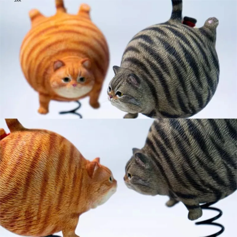 

Предпродажа JXK 1/6, масштаб, смола, орнамент ручной работы, надувной шар, кошка, весна, милая модель животного для фигурных украшений, рабочего стола