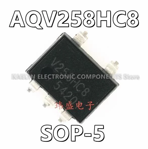 5Pcs/lot AQV258HC8 AQV258 V258HC8 SOP-5