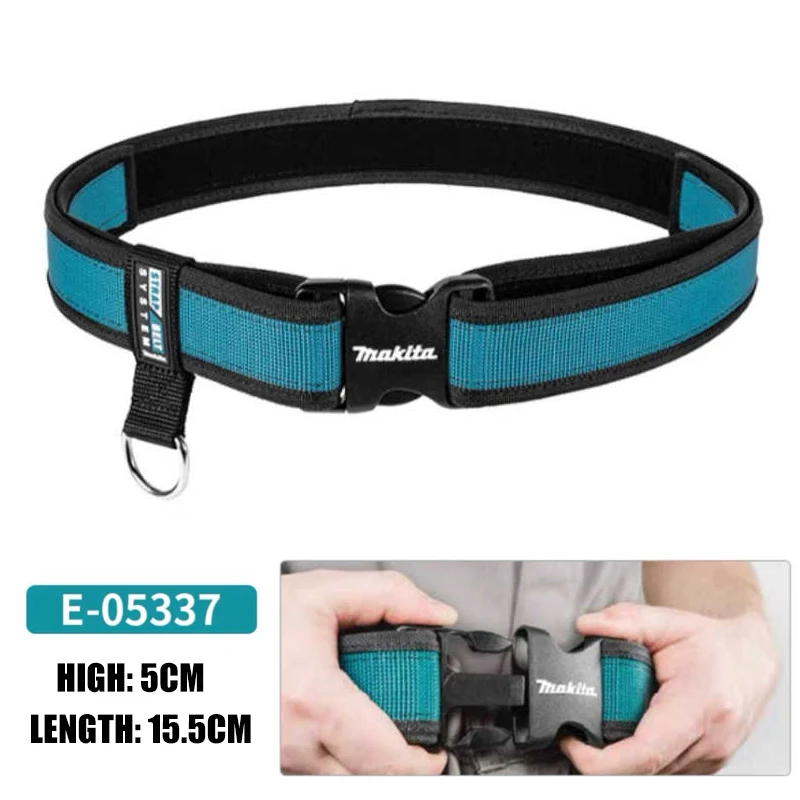 Makita E-05337 Multifunctional Belts Shoulder Strap Adjustable Work Waist Utility Belt Oxford Cloth Durable Repair Kit