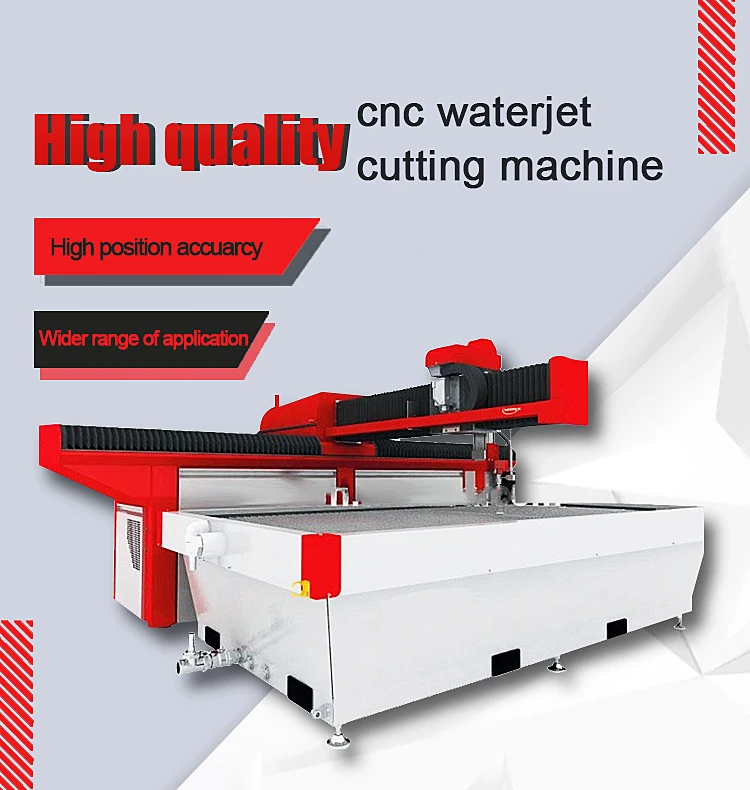 Machine de découpe à jet d'eau CNC d'excellente qualité