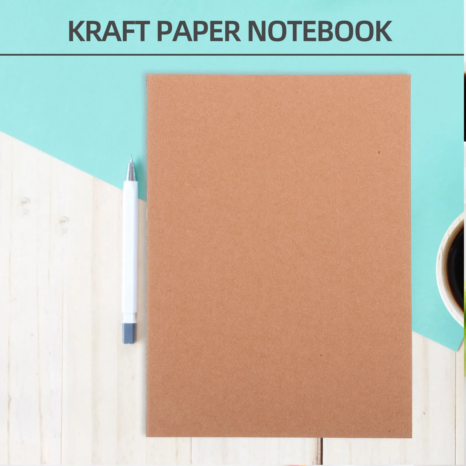 18pcs-a5-kraft-paper-notebook-60-pages-blank-smooth-writing-journal-for-school-office-travel-daily-planning-stylish-portable