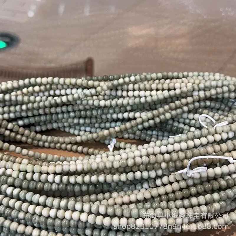 Ridge Bodhi Small Green Gourd 5*6 Accessories Handmade Braided Bracelet Necklace
