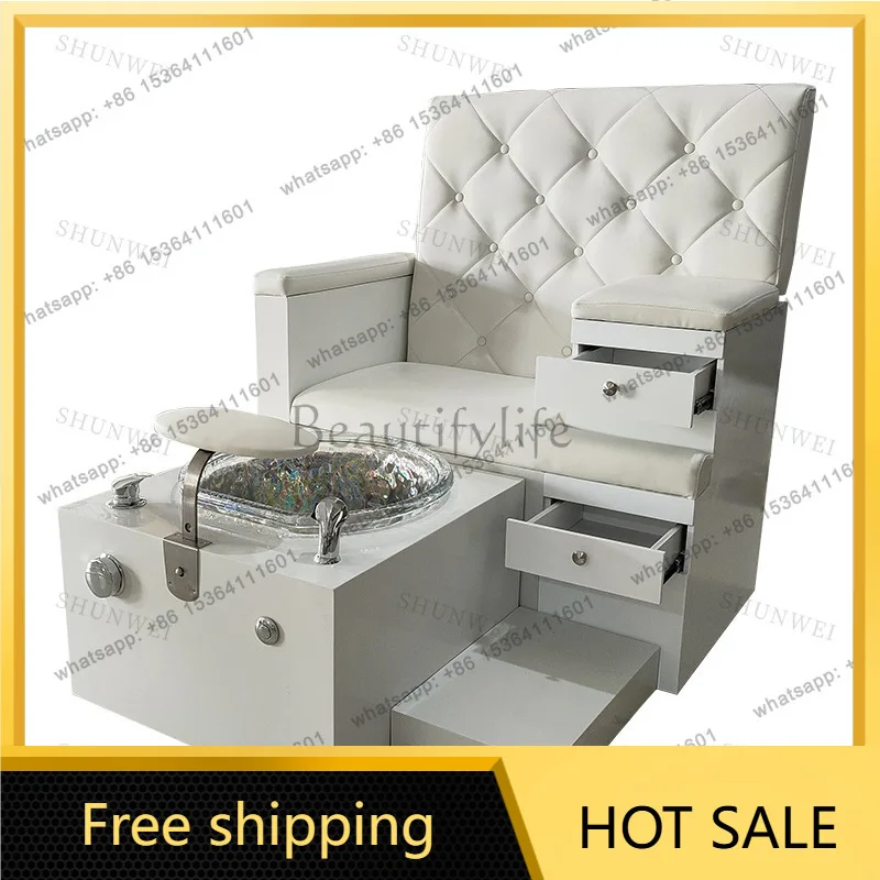 Factory Direct Sales Cross-border Pedicure Chair Club Salon Health Pedicure Remote Control Nail Massage