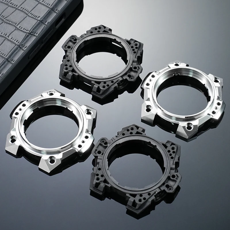 時計インナーケース DIY アクセサリーカシオ GST-B400 時計フロントステンレススチールケース修正インナーラバーケースボトムカバー