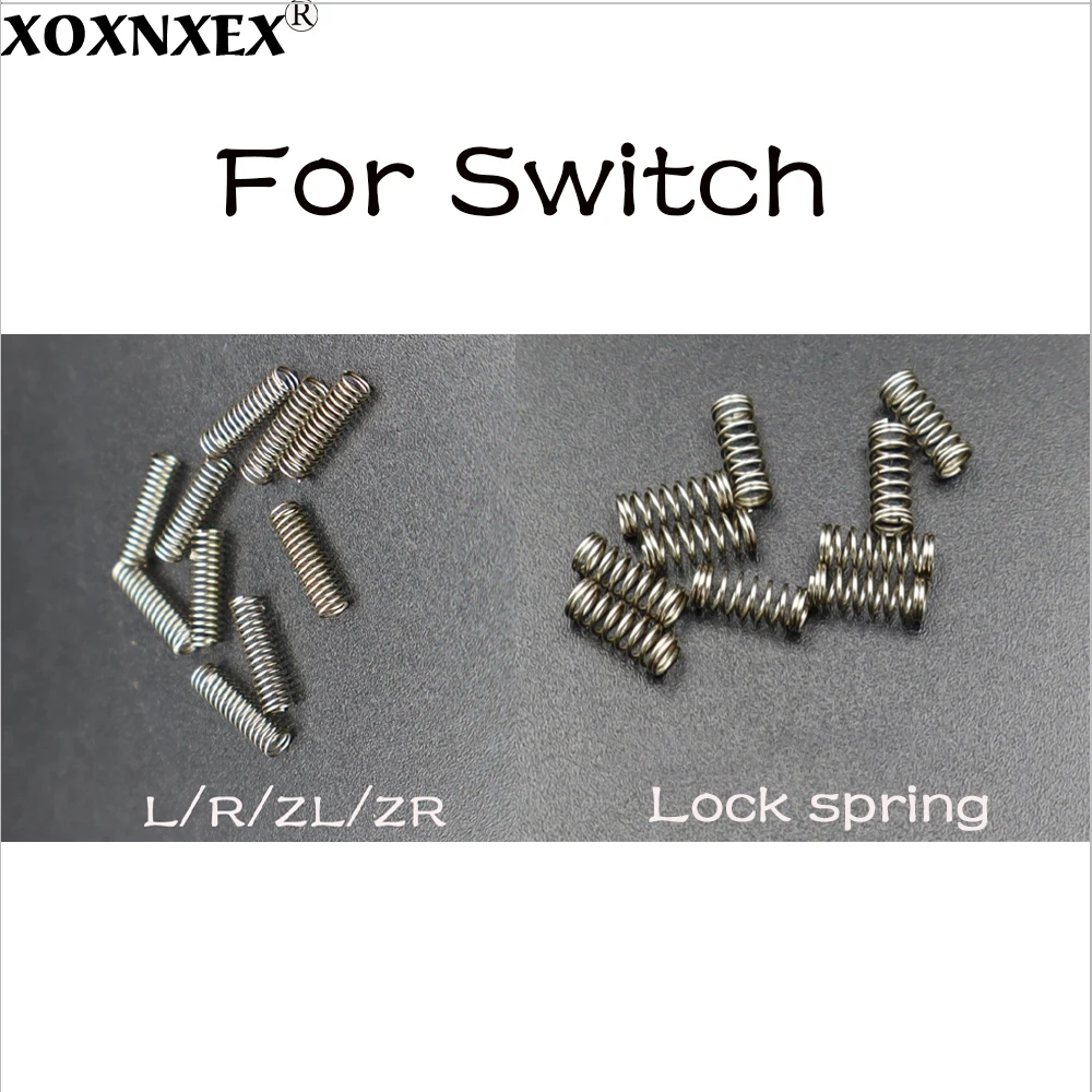 10 ชิ้นซ่อมล็อคหัวเข็มขัดปุ่มฤดูใบไม้ผลิ L R ZL ZR SL SR สําหรับ Nintend SWITCH Joy-CON Joycon NS Controller