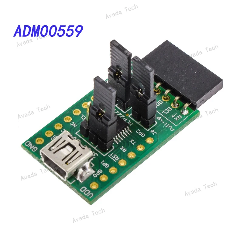 

ADM00559 Interface development tool MCP2221 Breakout Module