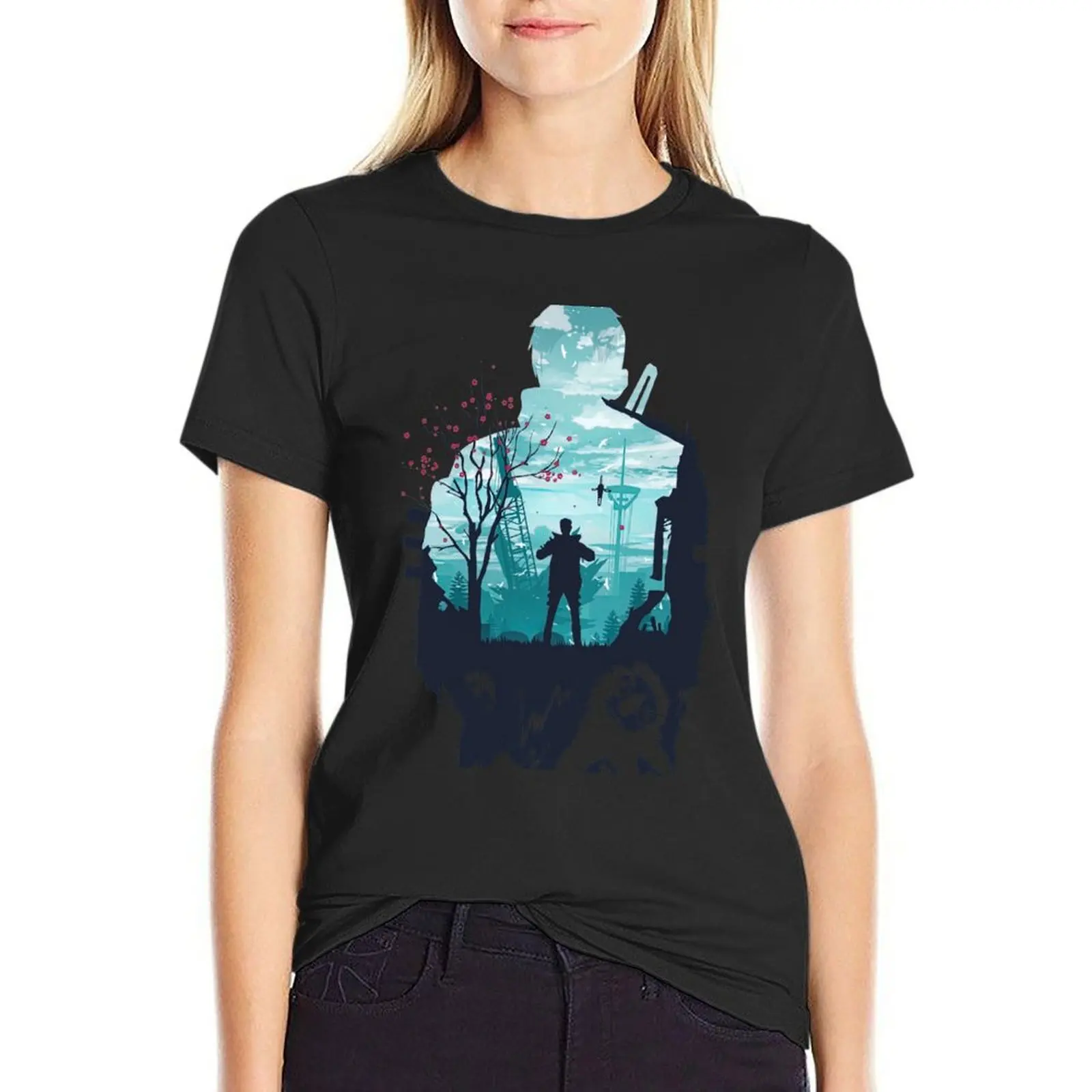 Apex Legends Crypto T-Shirt Blouse cute tops customs design your own funny tops for Women