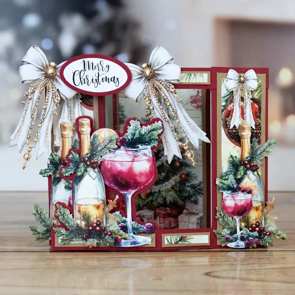 عقدة القوس المتوسط الخاص بك 2025 قوالب القطع المعدنية الجديدة للنقش الحرفي صنع قالب صنع بطاقات المعايدة الورقية صناعة يدوية ذاتية الصنع