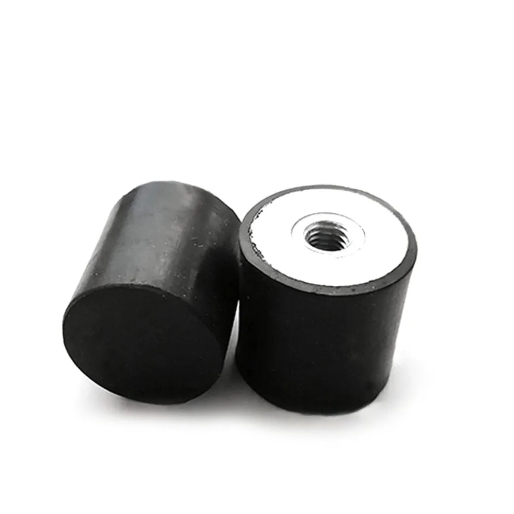 1PCS Rubber Shock Absorber M5/M6/M8/M10/M12 Female Thread Anti Vibration Isolator Mounts Bobbins Damper Silentblock Dia 15-80mm