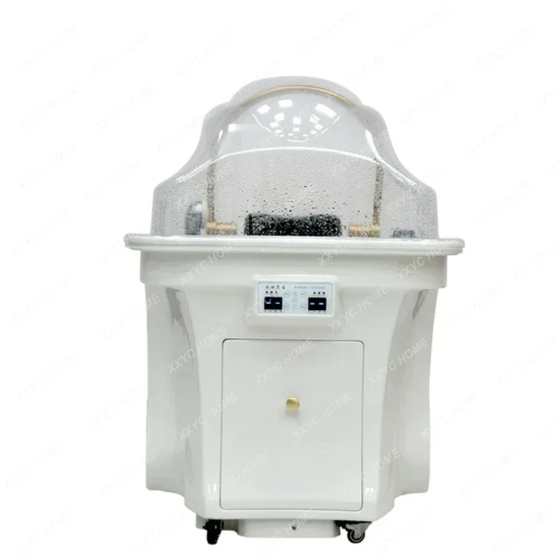 Physiotherapy basin water storage type constant temperature water circulation fumigation beauty shampoo chair shampoo