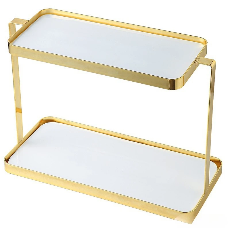 

Light Luxury Ceramic Multi-layer Dim Sum Shelf Dessert Table Cake Display Bread West