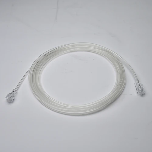 Imagen 2 del producto Línea de muestreo ETCO2 desechable V-lock No.1002 con conector macho hembra luer para monitor de paciente sensor lateral etco2