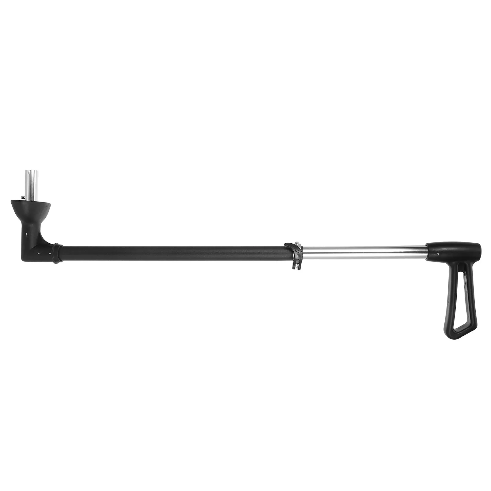 

Universal Folding Scooter Push Handle Attachment Sturdy Aluminum Alloy Quick Adjustable Height Ergonomic Grip for Wagon Stroller