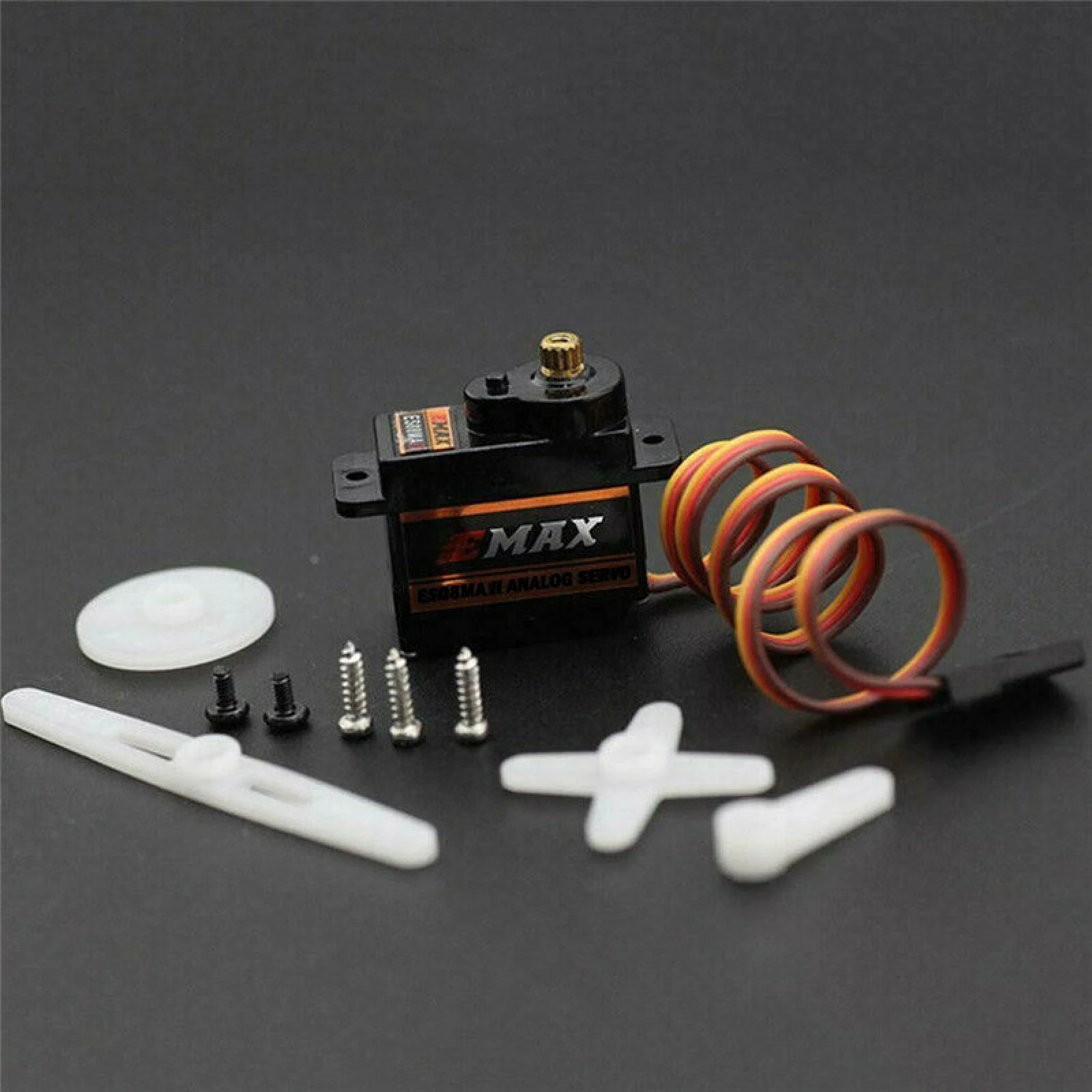 الدقة ES08MA ES08MAII 12 جرام ميني الرقمية ميتال جير مايكرو سيرفو التناظرية مضاعفات ل RC سيارة قارب هليكوبتر طائرة RC روبوت