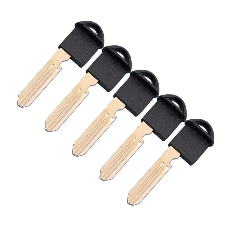 For Nissan Altima Cube Maxima Pathfinder Rogue Emergency Insert Smart Small Mechanical Key 10Pcs Spare Replacement Key